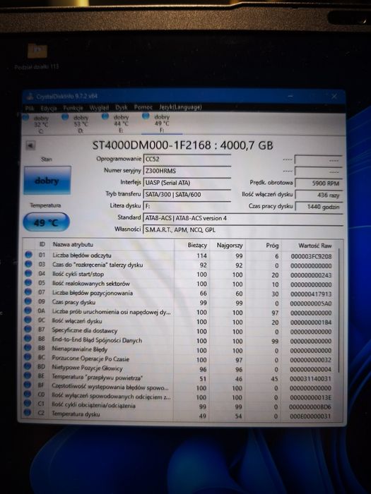 Dysk Seagate Expansion 4Tb.