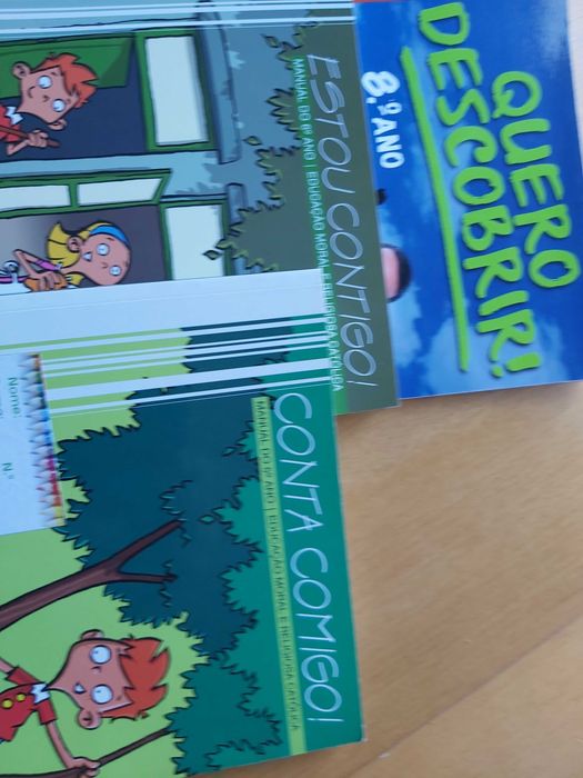 Manuais de EMRC - 5º, 6º e 8º ano