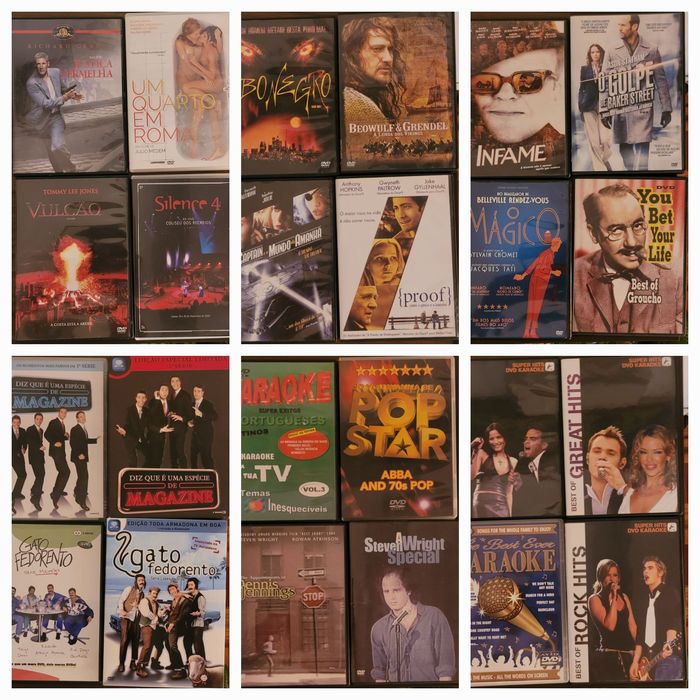 DVDs filmes originais