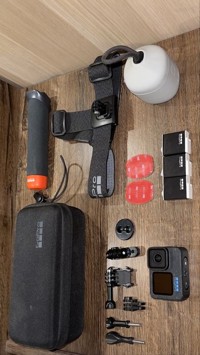 Go pro hero 12 black accesory bundle super stan 3 baterie zestaw