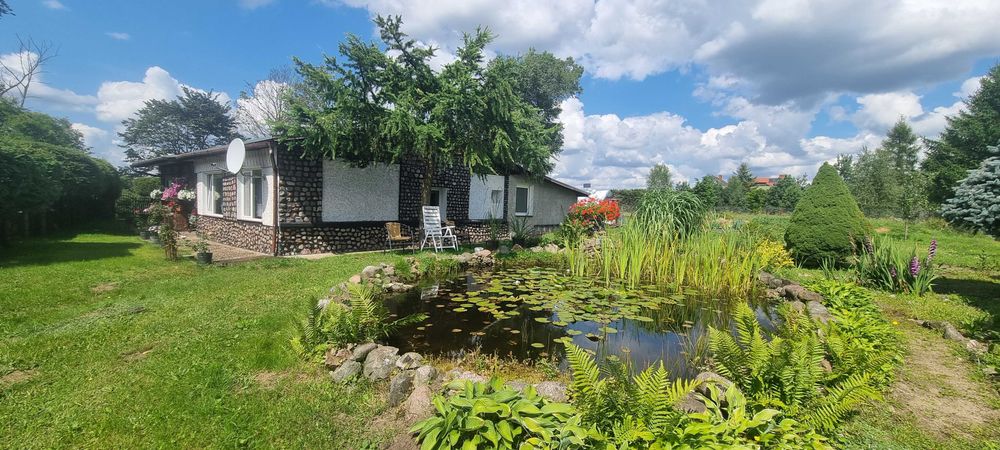 Dom całoroczny na dużej działce Trzebuń Kaszuby