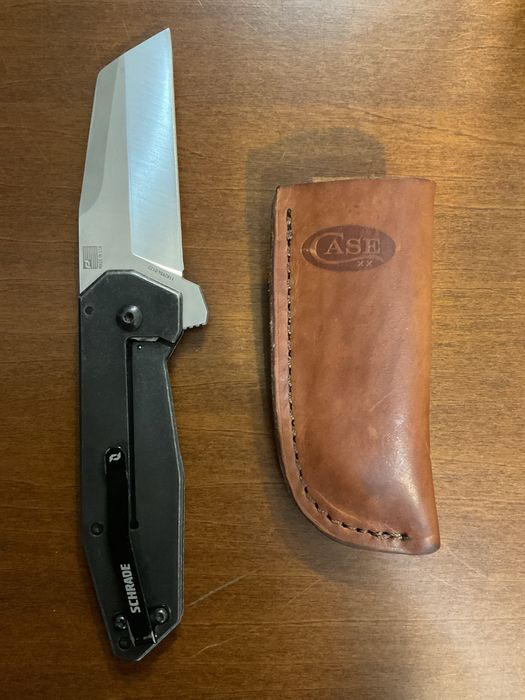 Шкіряний чохол на пояс  для ножа Case(USA)