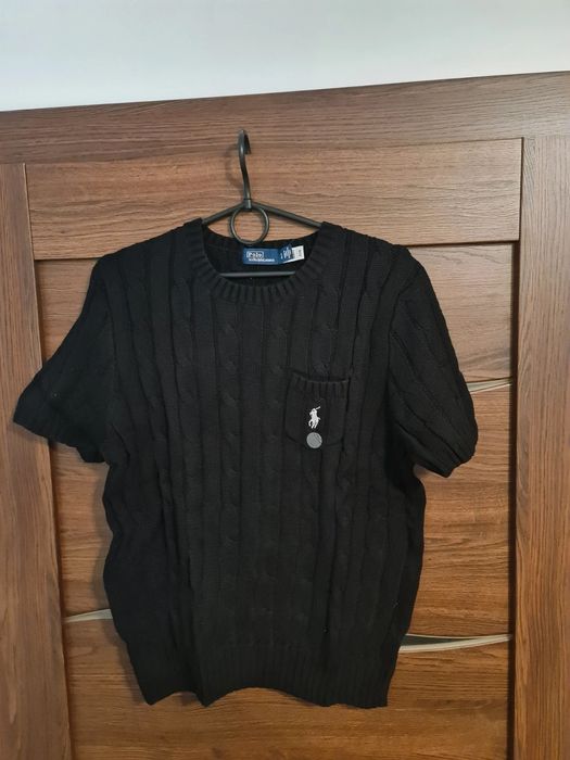 Sweter z krótkim rękawem Ralph Lauren XL