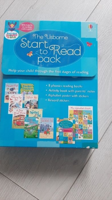 Angielski Useborn Start to read pack