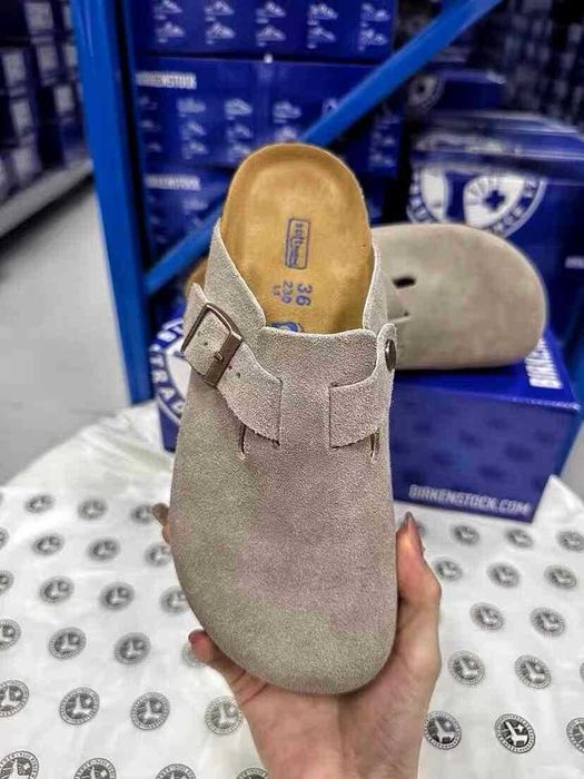 Birkenstock_Boston_beżowe R.39