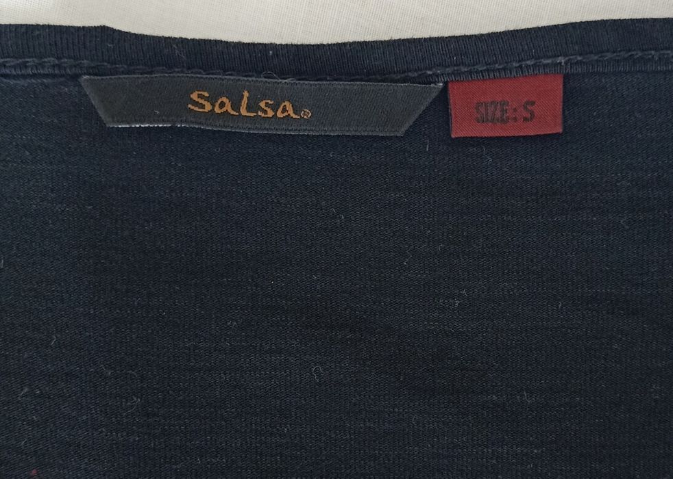 Túnica preta Salsa