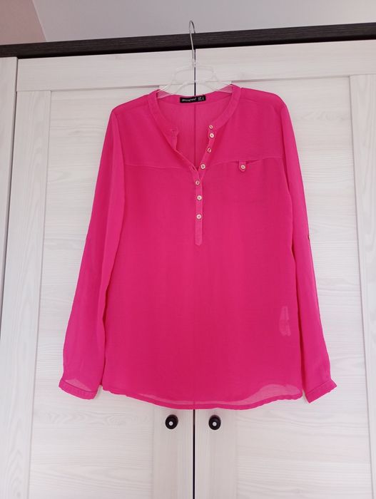 Różowa koszula bluzka