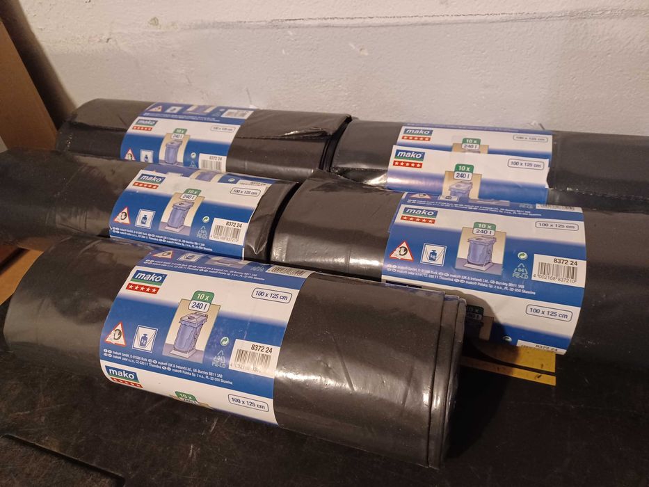 Worki budowlane grube na gruz i odpady 110L / 240L