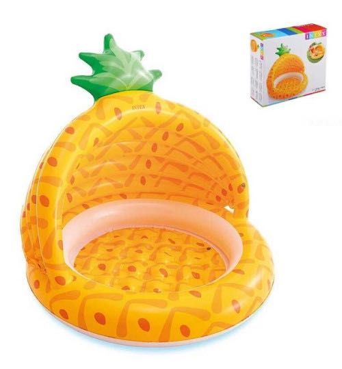 Бассейн с крышей и мягким дном Ананас