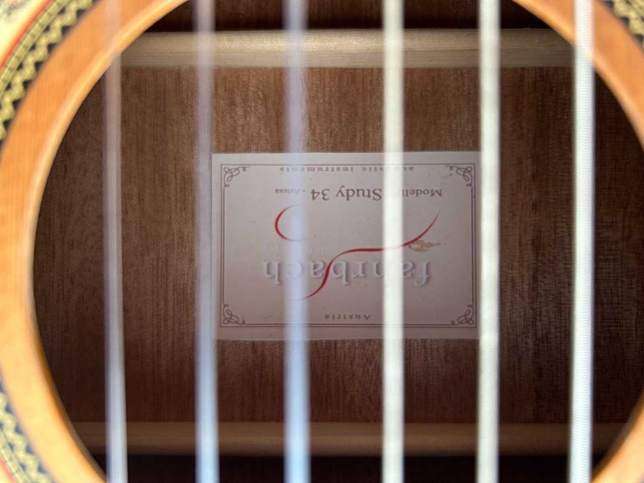 Акустична гітара Fahrbach Австрія