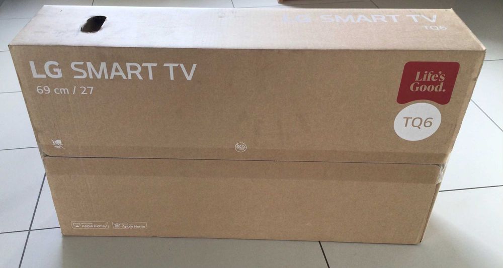 TV LG 27TQ615S Full HD Smart, completamente nova
