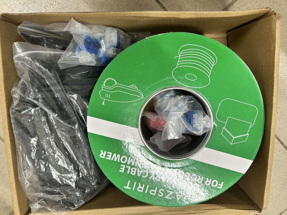 Обмежувальний кабель для робота-косарки 200 м (з комплектом кріплення)