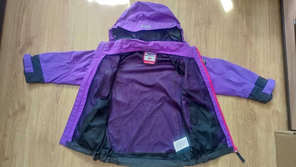 Kurtka przeciwdeszczowa HELLY HANSEN Rozmiar 110 Kaptur Softshell