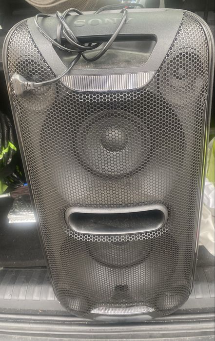 Coluna de som da marca sony