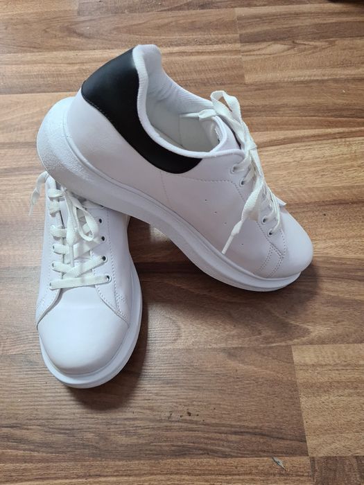 Nly Shoes buty sneakersy damskie Białe rozmiar 40