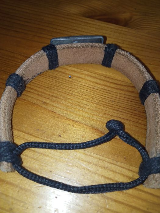 Wodnik znak zodiaku opaska bransoletka skórzana