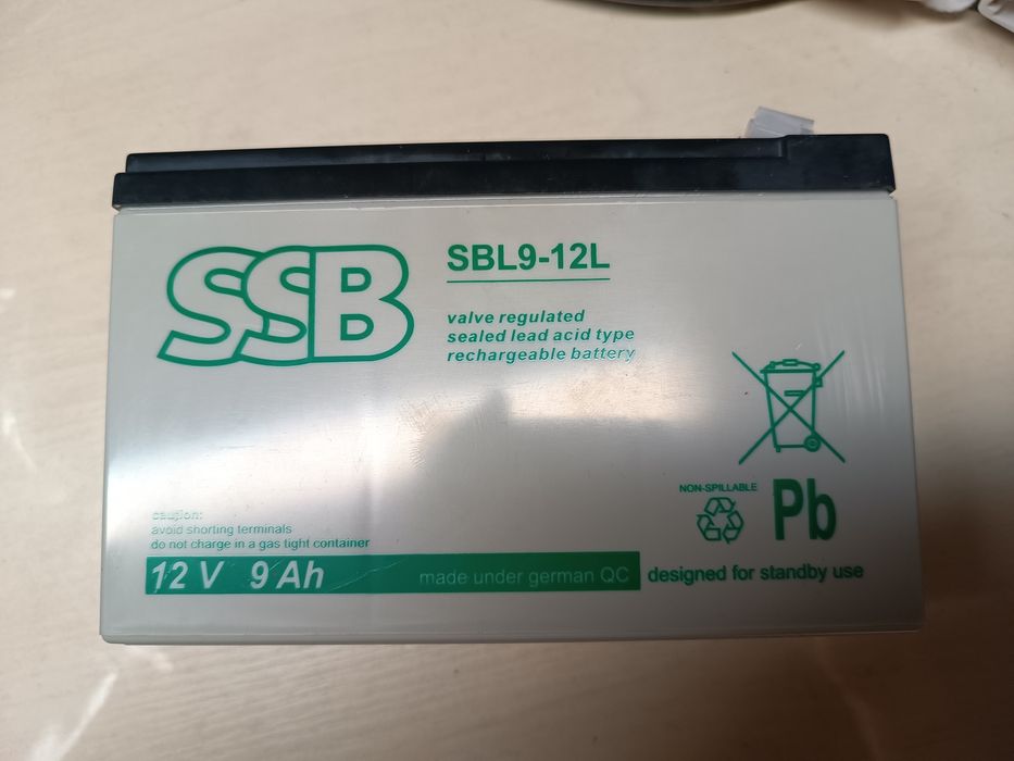 Акумуляторні батарея для UPS SSB SBL9 - робоча