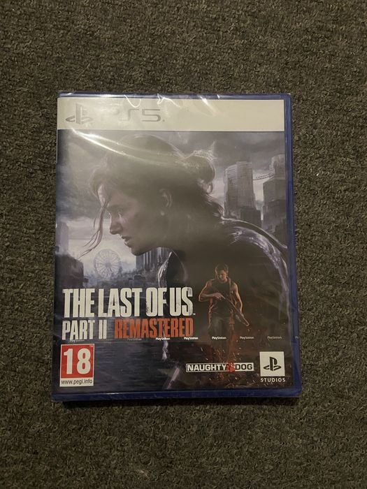 The last of us part 2 remastered запакованная ps5