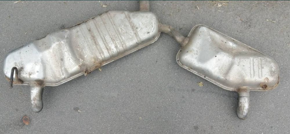 Глушник резонатор штани опель вектра б с астра зафіра меріва а омега