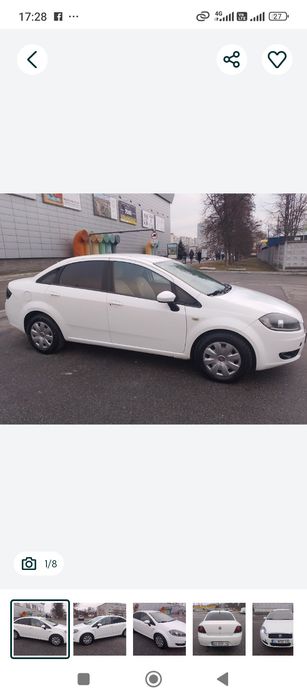 FIAT LINEA 2007 турбо