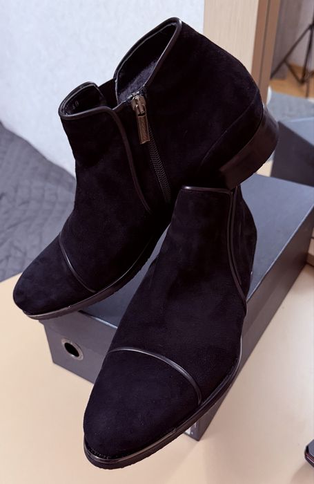 Чоловічі зимові черевики Baldinini, оригінал, замша