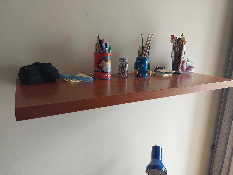 Prateleira em madeira 90×33×3