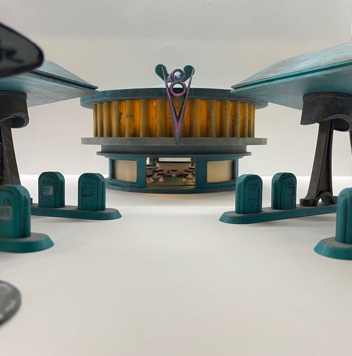 Cenário filme carros