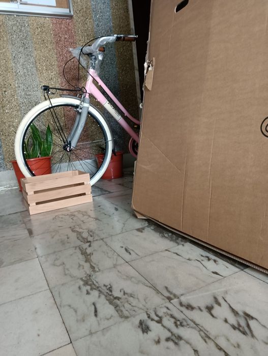 Bicicleta vintage mulher