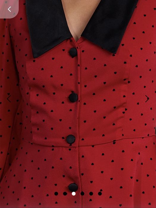 Чорвона сукня One by One