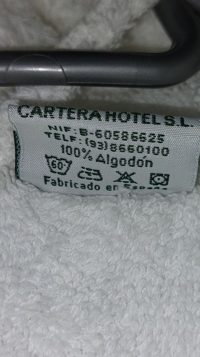 Халат Унисекс банный 100% Хлопок Италия