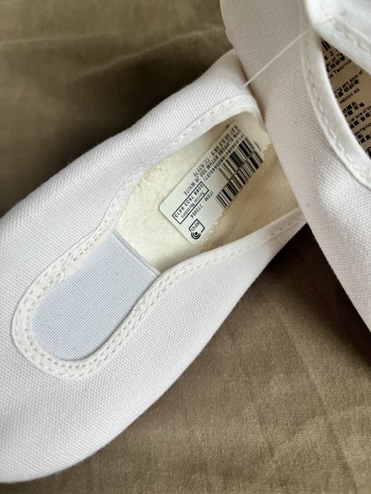 Nowe! Buty do gimnastyki taniec Domyos baletki białe przedszkole