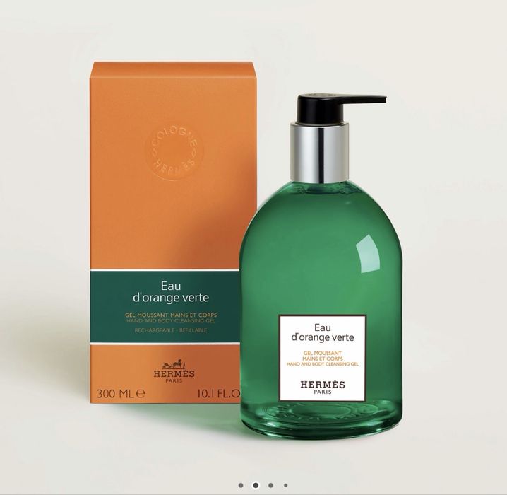 Hermés Eau d’orange verte gel moussant mains et corps