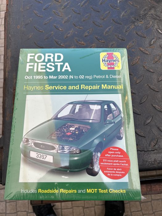 Livro raparacao Haynes Ford Fiesta