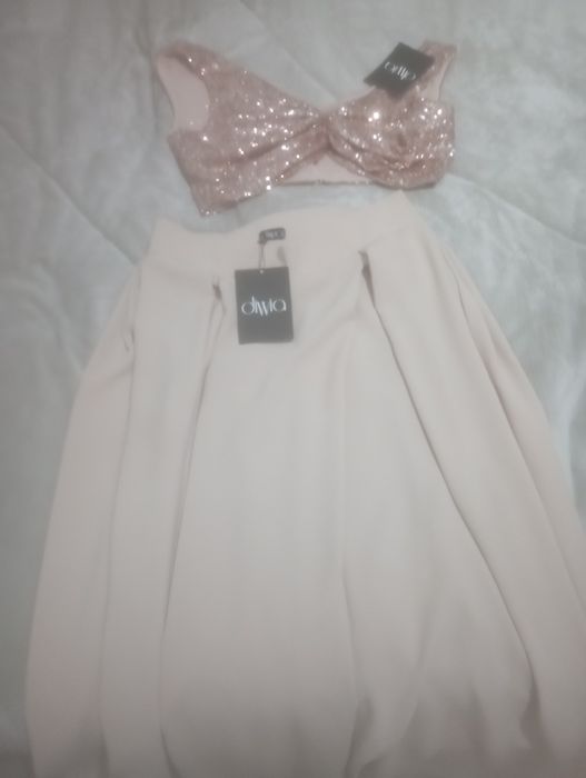 Vestido, conjunto de cerimónia tamanho L