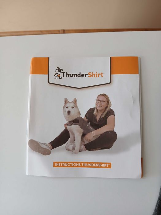 ThunderShirt XS | Kamizelka na Stres dla Psa | Szara | Skuteczność 80%