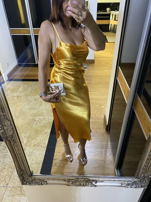 Cudna sukienka Asos na wesele, urodziny, na imprezę 38 M