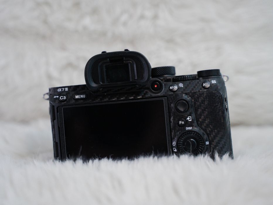 Sony a7iii + carbon fiber skin