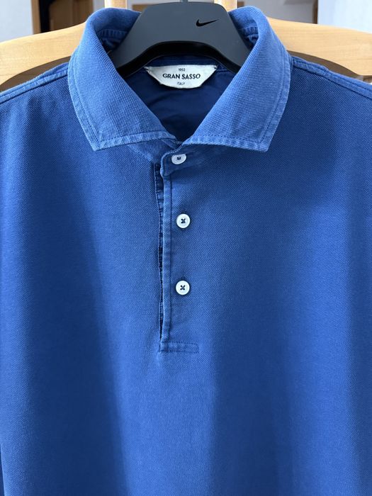 Поло Gran Sasso (оригинал). Размер по факту 52-54 (XL- XXL).