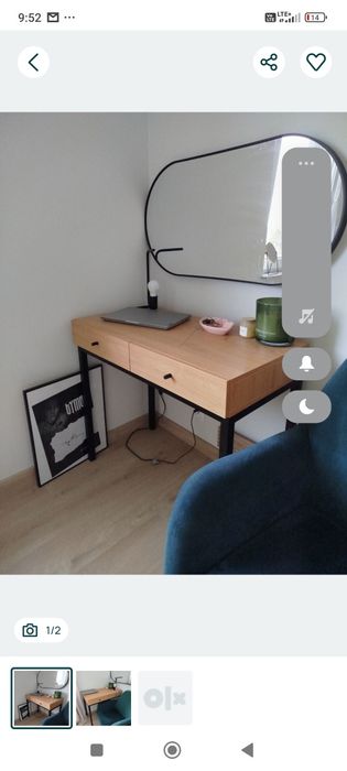 Vox stan idealny biurko szafka toaletka