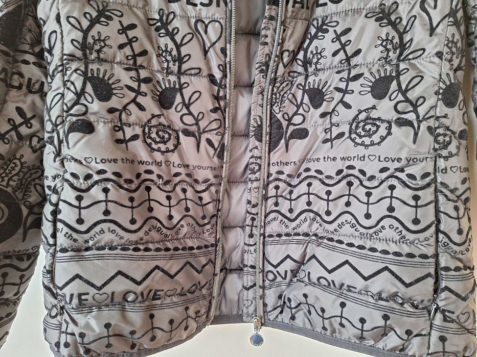 Nowa Kurtka Desigual r. 36 przejsciowa wiosenna, czarna