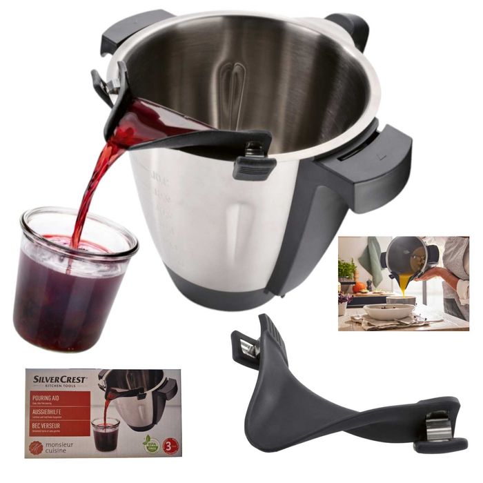 ORYGINALNY lejek wylewka nalewak do Monsieur Cuisine SilverCrest Lidl