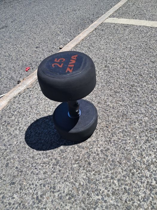 Halteres revestidos a  borracha (Vendo em  conjunto ou separado)