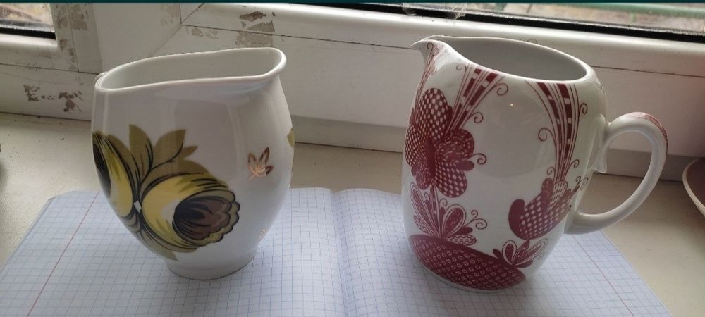 Продам новые фарфоровые сливочники клеймо цена за два
