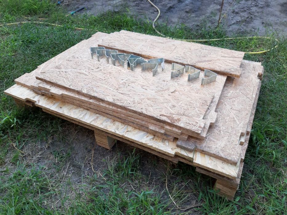 Бокс для зберігання з тирсоплити