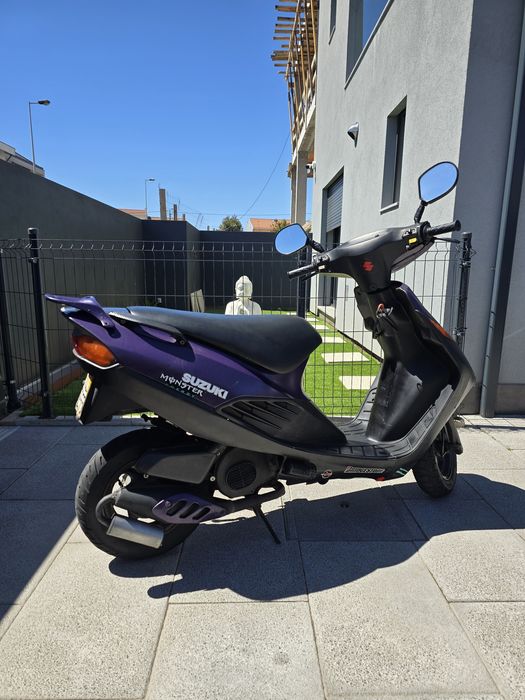 Scooter Suzuki Adress R 1999 50cc Roxa