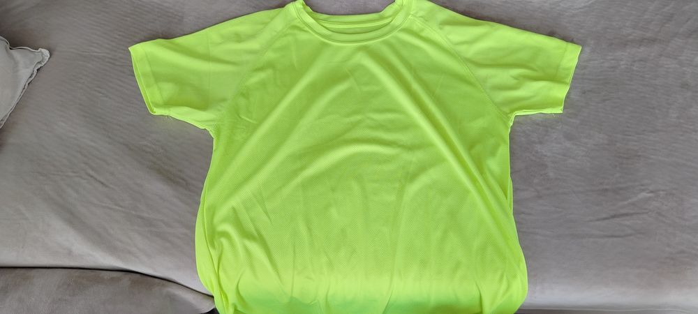 Koszulka sportowa XL seledynowa