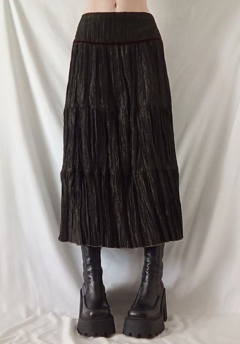 spódnica midi goblincore witch archive whimsigoth nymph fairy goth hip