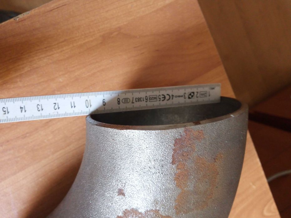 Kolano Hamburskie Stalowe DN100 4" 90