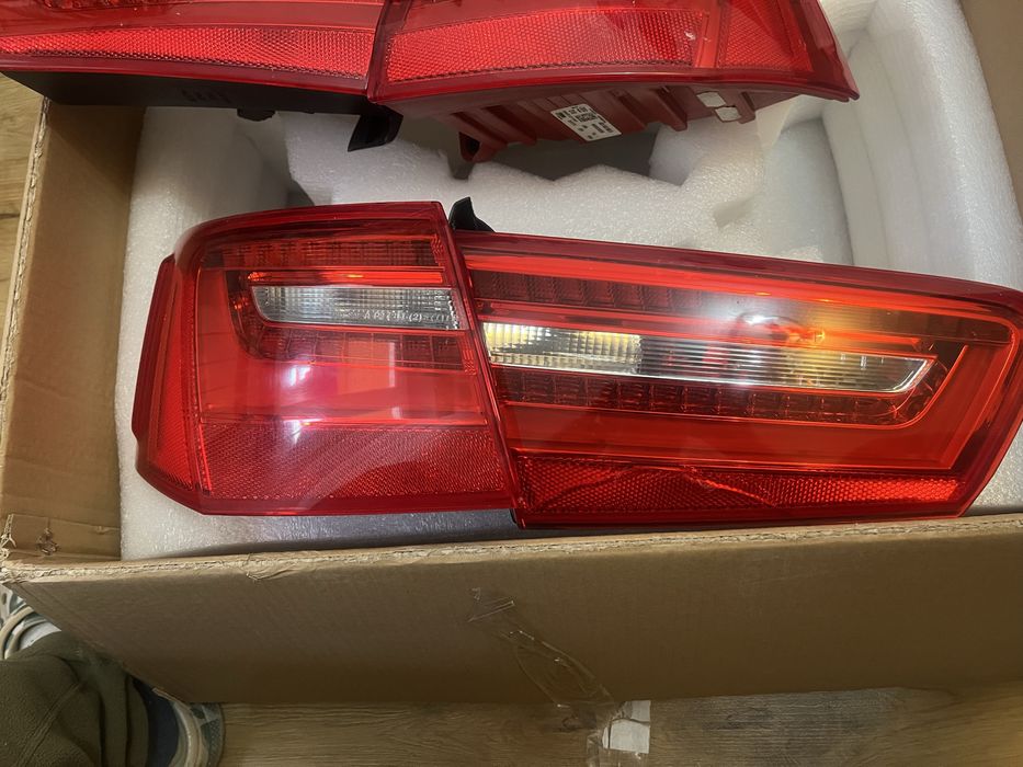 Продам комплект задніх стопів Audi a6 c7 2013р дорестайл седан