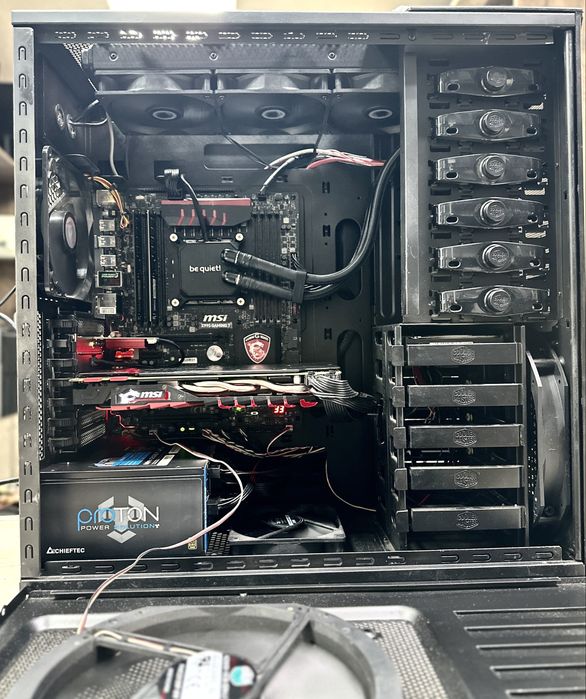 Ігровий ПК/CPU 18C, 36T/RAM 32Gb/GTX 1070 8Gb/SSD 256Gb/HDD 1Tb